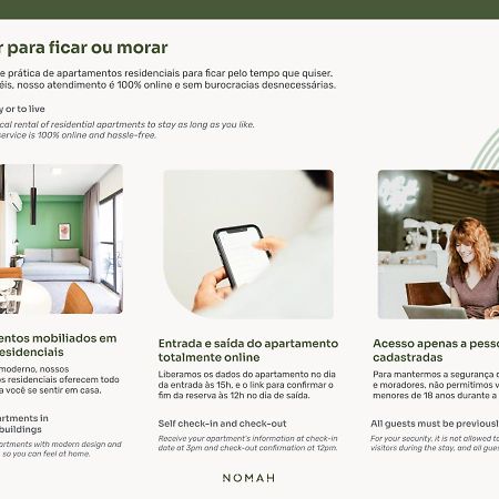 Nomah - Aptos Por Temporada No Anhembi São Paulo Ngoại thất bức ảnh