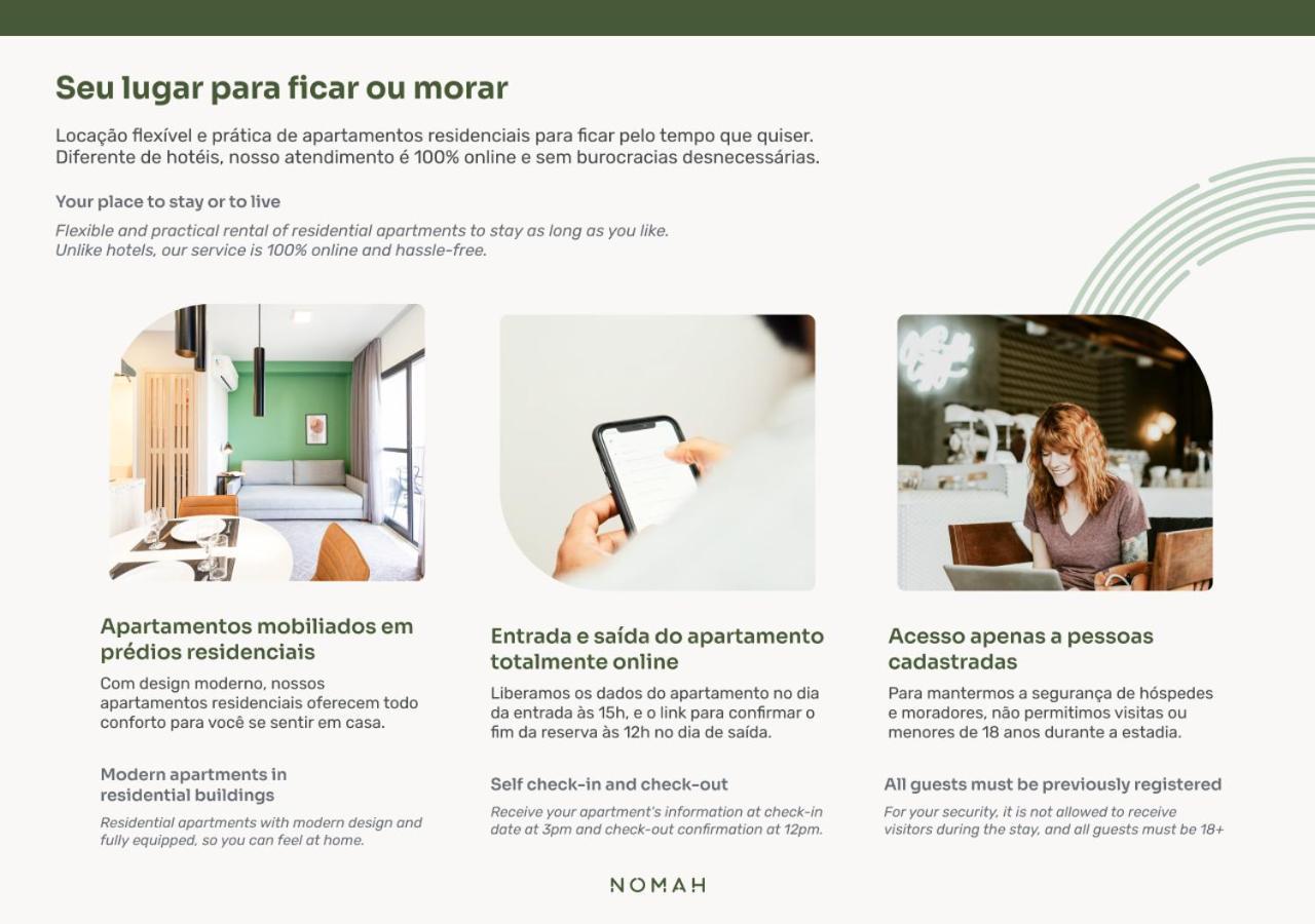 Nomah - Aptos Por Temporada No Anhembi São Paulo Ngoại thất bức ảnh