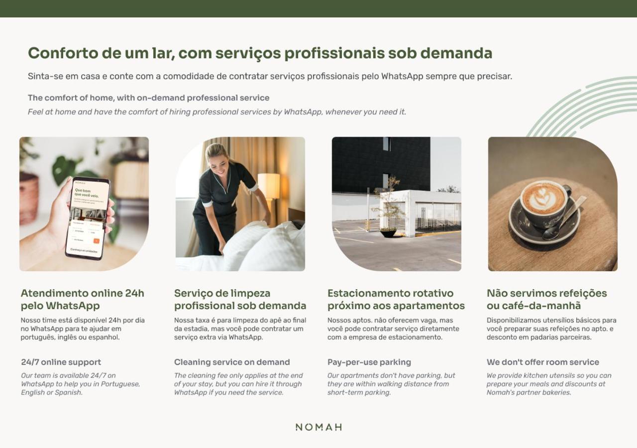 Nomah - Aptos Por Temporada No Anhembi São Paulo Ngoại thất bức ảnh